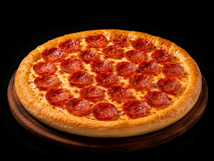 Beef Pepperoni Pan Crust