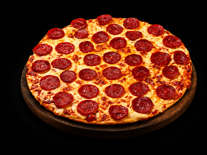 Beef Pepperoni Thin Crust