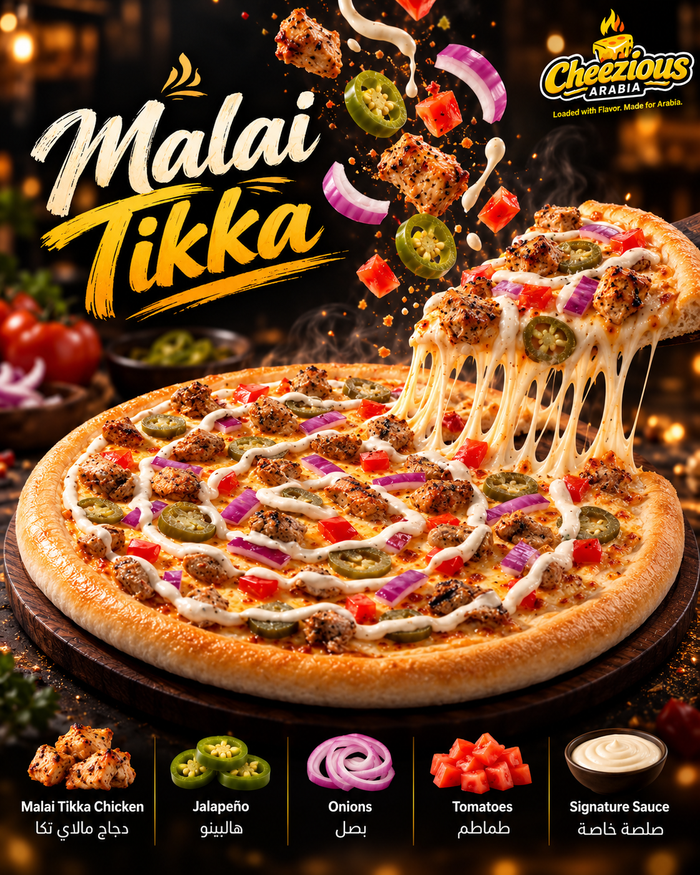 Malai Tikka Pizza