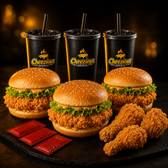 A tasty sharing deal for three