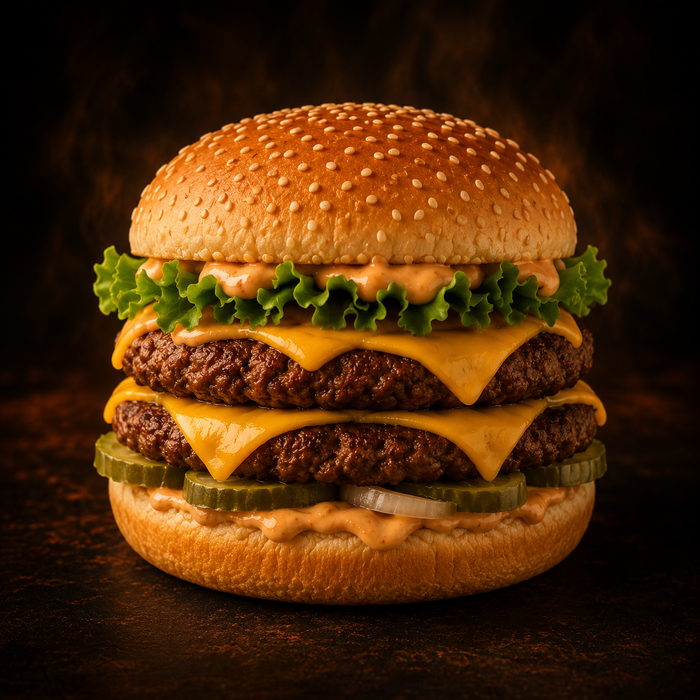 Double Patty Beef Burger